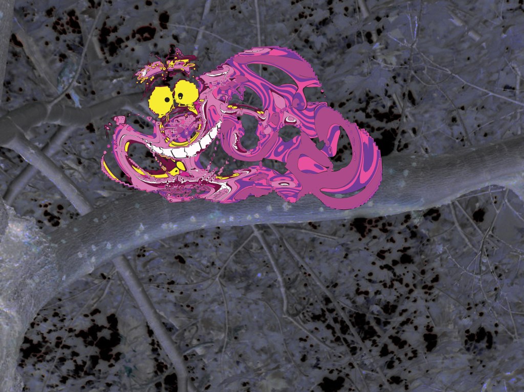 Honolulu or etude for mastication סימני מים או  ששון או דמעות פארה . סימפתטיות. מתנצל. כל הציורים – אינם גמורים. והסדקים כאירוע&nbsp;אסתטי