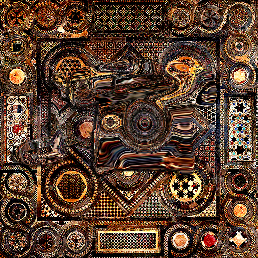 Complete floor after cleaning and conservation